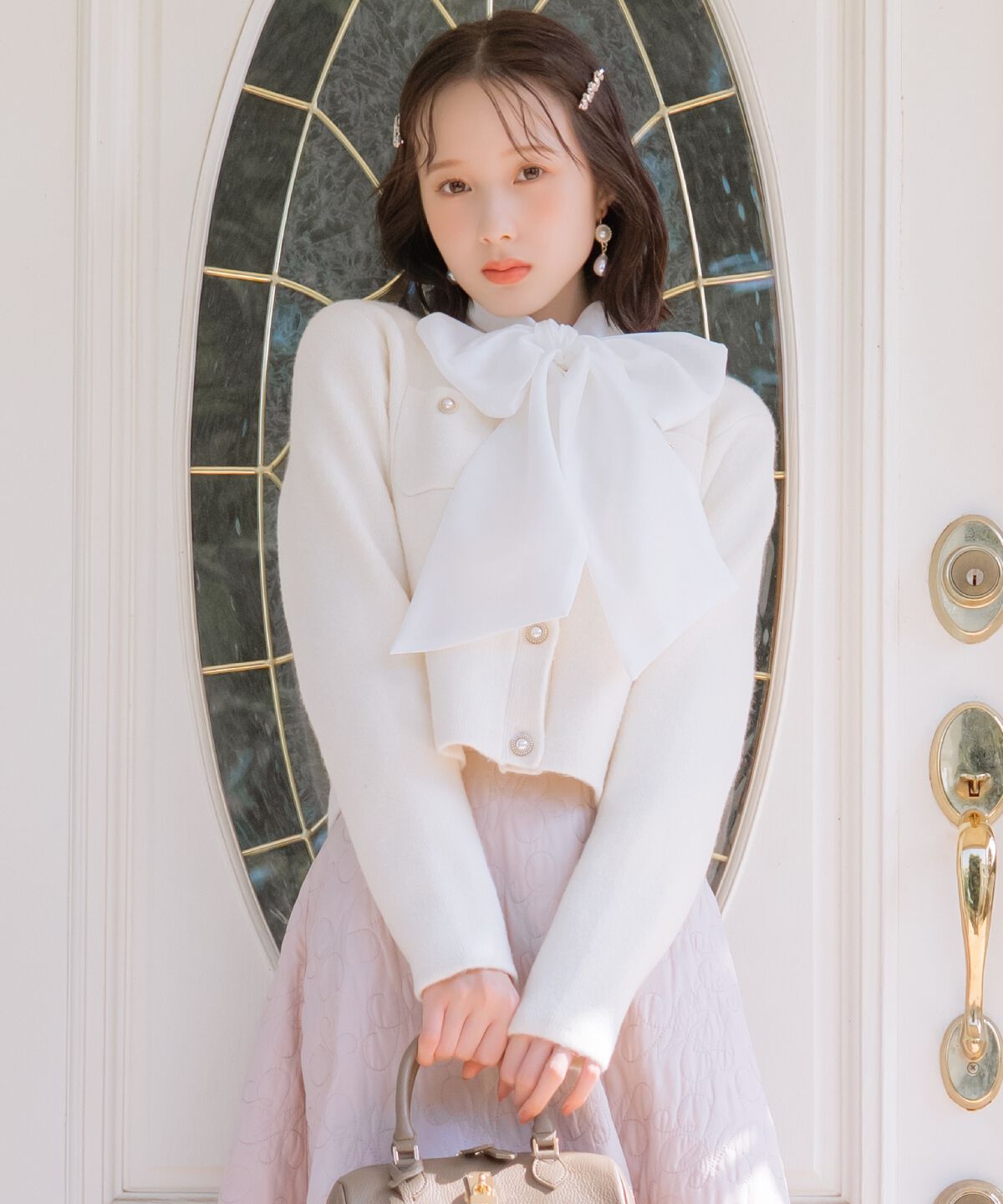 WILLSELECTION「モヘアライクニットジャケット」|カーディガン|