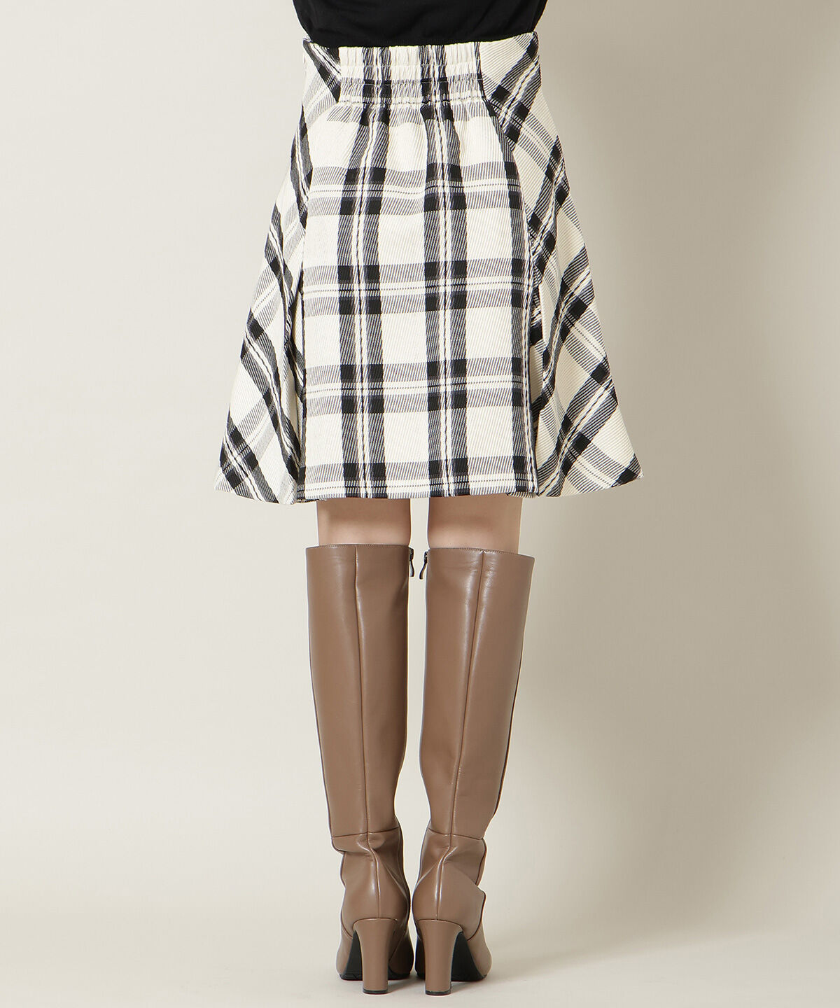 WILLSELECTION「ボックスタックミニスカート」|台形|