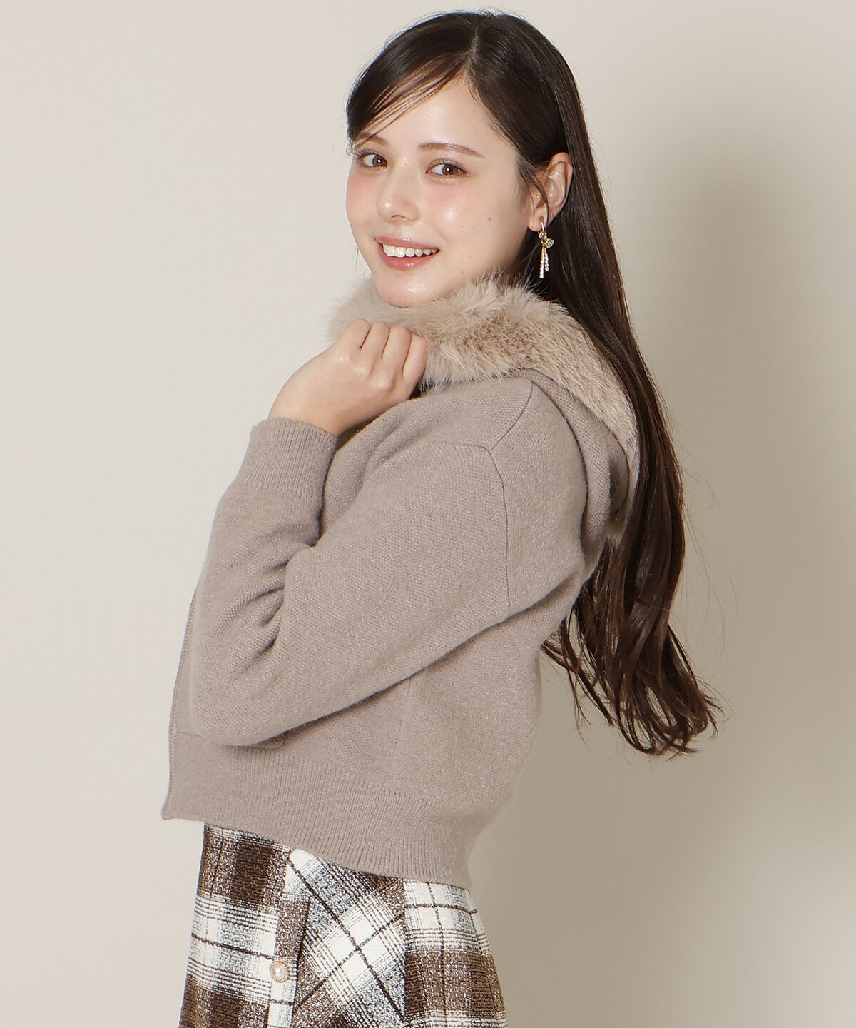 WILLSELECTION「フードファーニットパーカー」|パーカー|