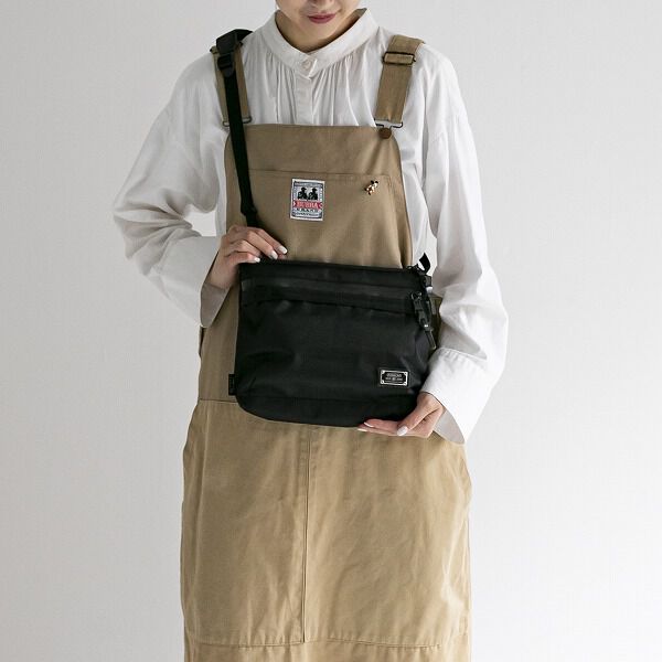 AS2OV「AS2OV / アッソブ CORDURA DOBBY 305D SACOCHE」|ショルダー・メッセンジャー|ブラック
