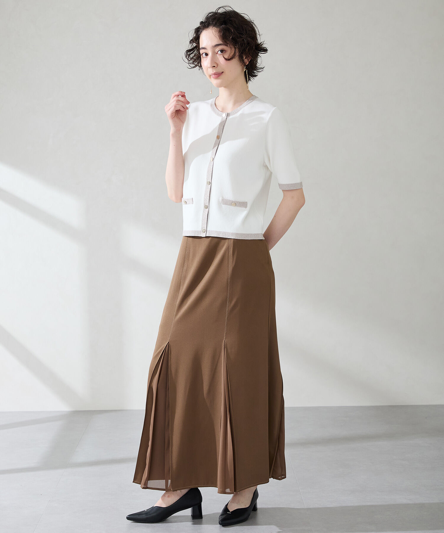 ORiental TRaffic「プチメタルパーツヒールパンプス/51316」|パンプス|