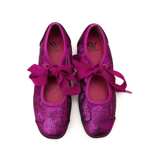 ODETTE E ODILE「＜SY＞リボンソフト フラット20●&uarr;」|バレエシューズ|