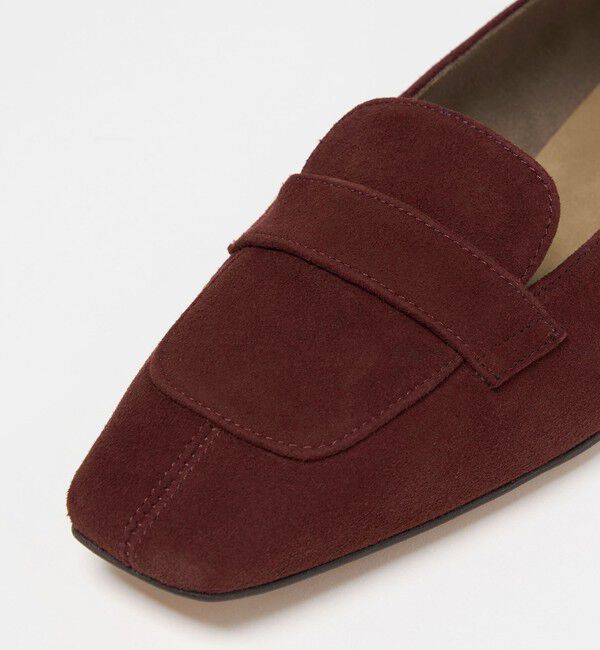 ODETTE E ODILE「【WEB限定】スクエアローファー フラット10■&uarr;」|ローファー|