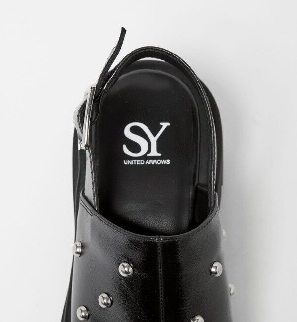 ODETTE E ODILE「＜SY＞タンクソールスタッズ ミュール サンダル75&uarr;」|サンダル|