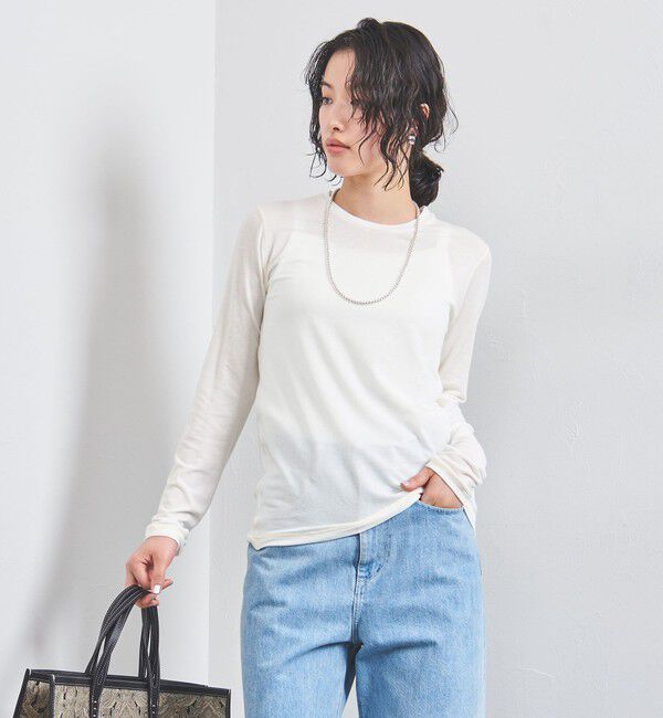 UNITED ARROWS「ベア ジャージー カットソー」|Tシャツ・カットソー|