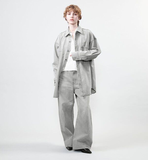 ASTRAET「＜ASTRAET＞11.5oz デニム 2ポケットシャツ UNISEX」|シャツ・ブラウス|