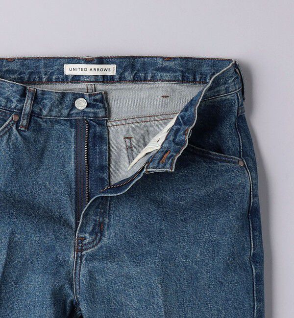 UNITED ARROWS「カイハラデニム ヘビーオンス ロデオストレートパンツ」|デニム|