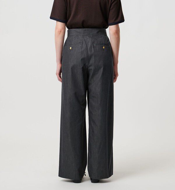 UNITED ARROWS「コットン デニムライク ワイドパンツ」|その他|