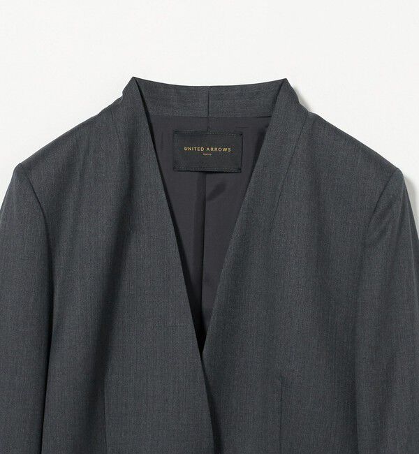 UNITED ARROWS「Vitale Barberis Canonico ノーラペルジャケット」|ノーカラージャケット|