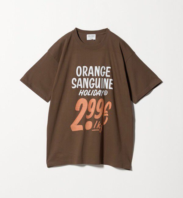 UNITED ARROWS「【別注】＜HOLIDAY BOILEAU＞ORANGE SANGUINE Tシャツ」|Tシャツ・カットソー|