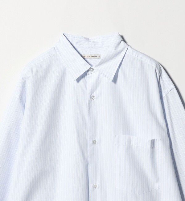 UNITED ARROWS「カリビアーナミルズ ポプリン レギュラーカラーシャツ」|シャツ・ブラウス|