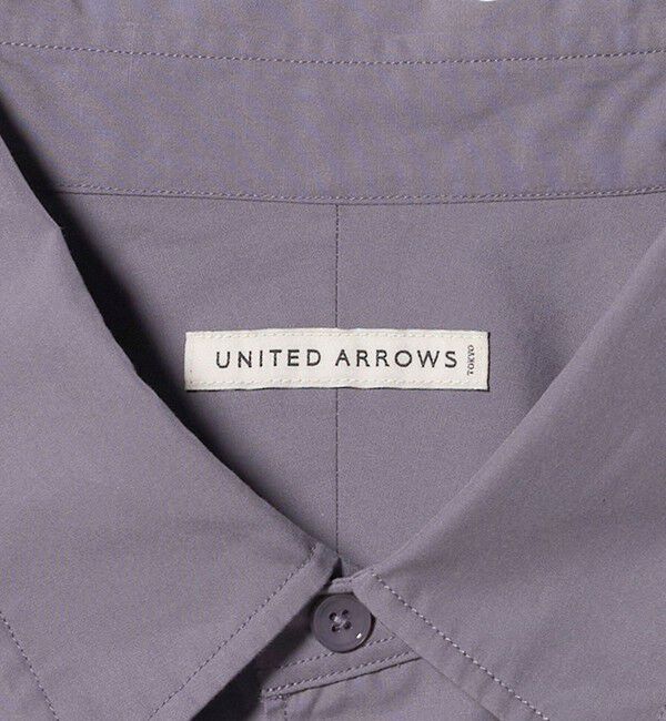 UNITED ARROWS「カリビアーナミルズ ポプリン レギュラーカラーシャツ」|シャツ・ブラウス|
