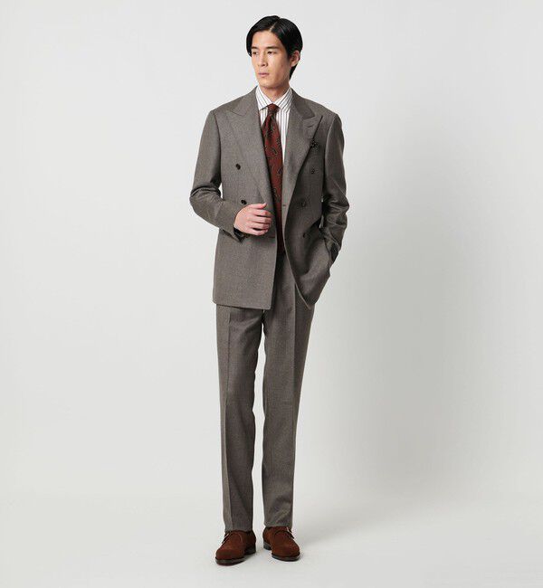 UNITED ARROWS「THOMAS MASON/トーマスメイソン オルタネートストライプ セミワイドカラー シャツ」|シャツ・ブラウス|