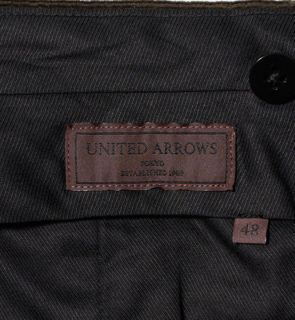 UNITED ARROWS「VISCONTI コーデュロイ 1プリーツ パンツ R-MODEL」|スーツ|