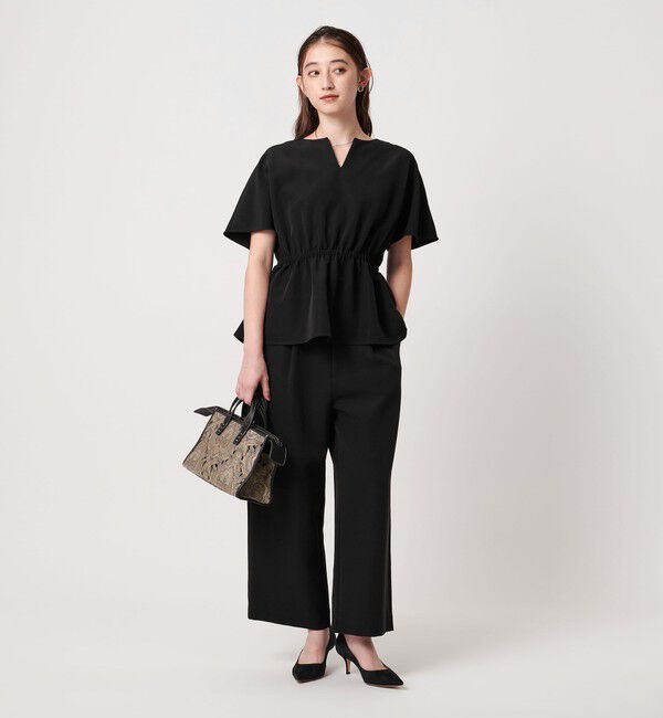 UNITED ARROWS「ダブルクロス クロップドパンツ -ウォッシャブル-」|その他|