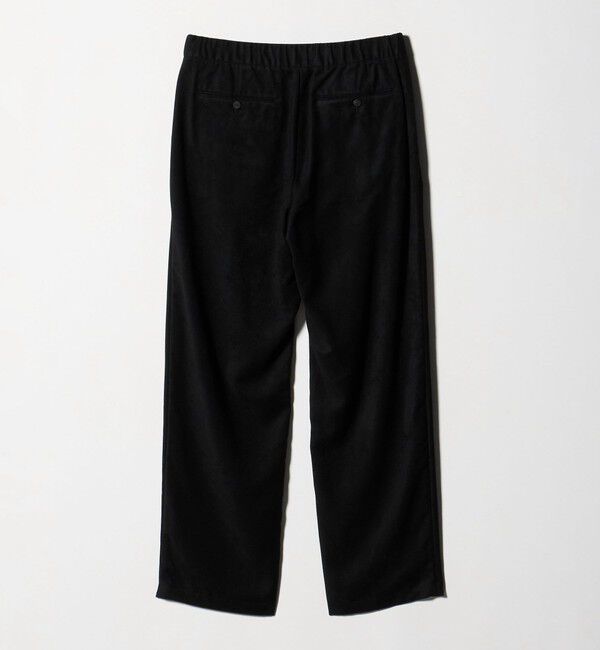 UNITED ARROWS「スエードライク オールギャザー リラックス イージーパンツ」|チノ|