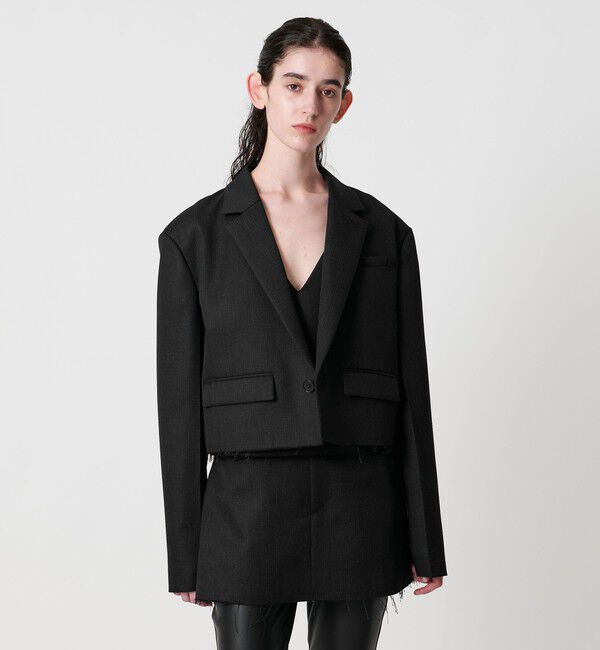 AEWEN MATOPH「＜AEWEN MATOPH＞ウールショートジャケット」|テーラードジャケット|