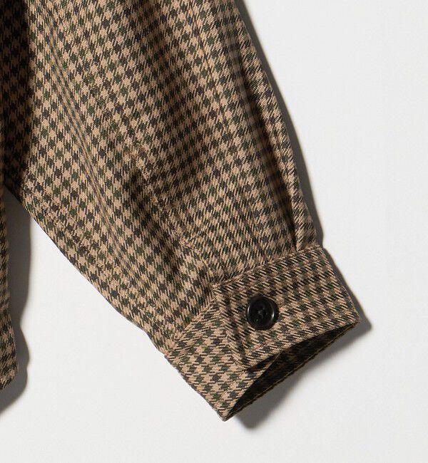 UNITED ARROWS「ツイードライク ダブルポケット オーバー シャツ」|シャツ・ブラウス|