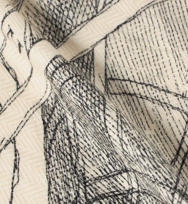 UNITED ARROWS「【一部別注】＜manipuri＞W/SI ストール 25FW」|ストール|