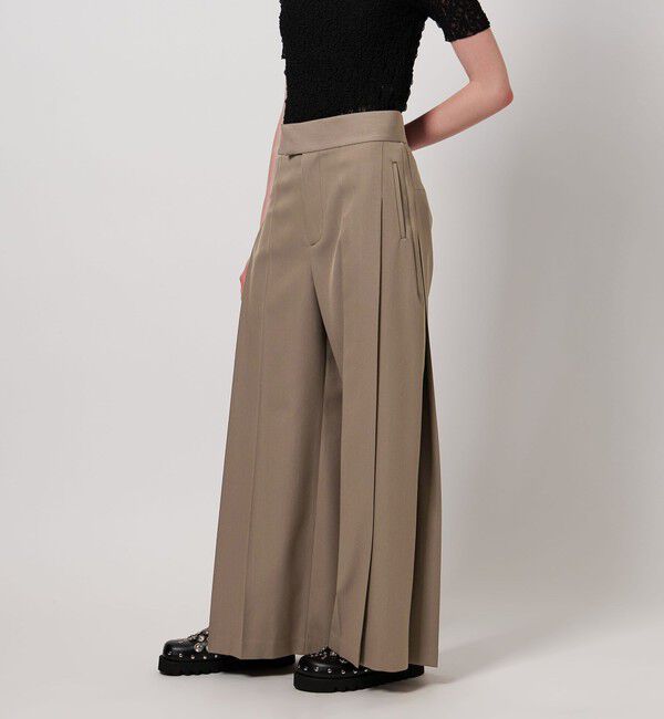 ASTRAET「＜ASTRAET＞サイドタック バギーパンツ」|チノ|