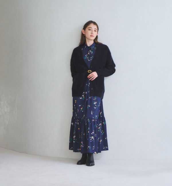 UNITED ARROWS「フォックスカシミヤ ミドル カーディガン」|カーディガン|