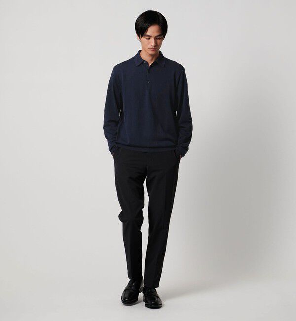 UNITED ARROWS「ニットポロシャツ UA COZY ウォッシャブル」|ポロシャツ|