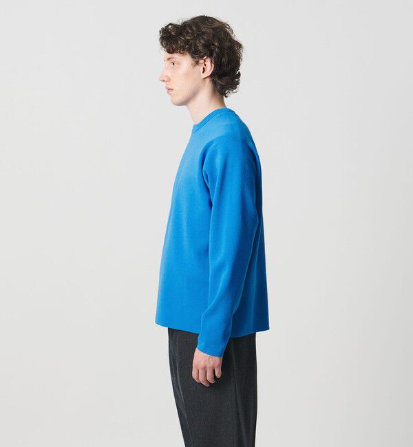 UNITED ARROWS「フォーシーズンズ ミラノリブ クルーネック ニット」|ニット・セーター|