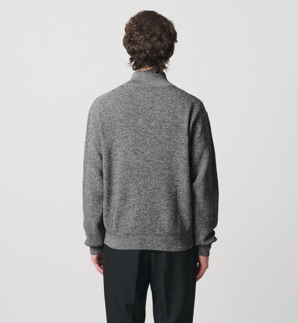 UNITED ARROWS「ジップアップ ドライバーズニット」|カーディガン|