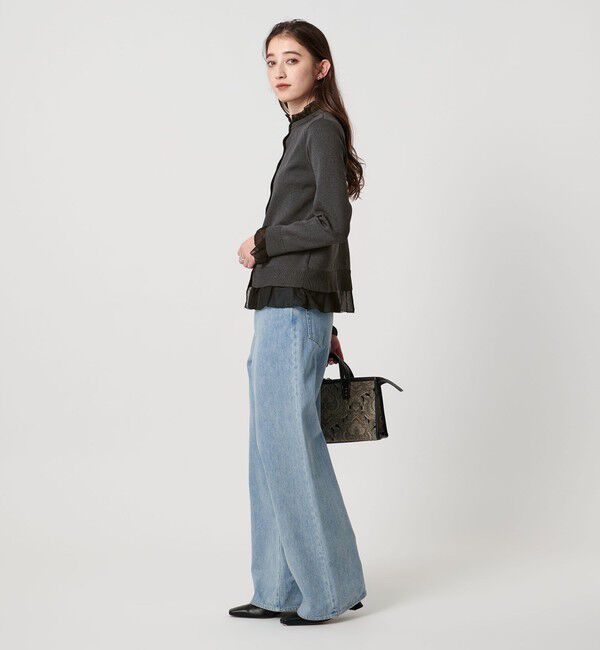 UNITED ARROWS「4WAY シフォン カーディガン ‐ウォッシャブル‐」|カーディガン|