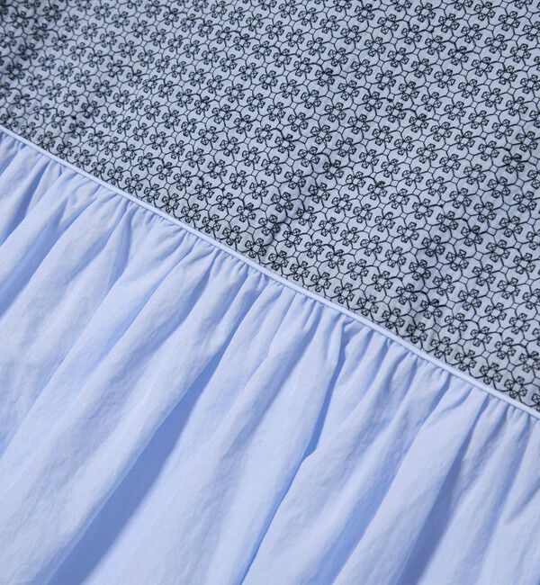 UNITED ARROWS「エンブロイダリー チュニック ‐ウォッシャブル‐」|シャツ・ブラウス|