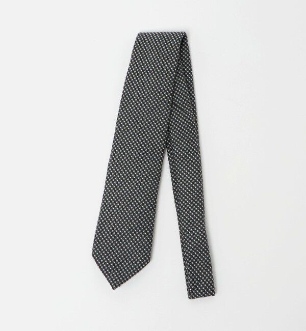 UNITED ARROWS「ジャガード ドット ネクタイ」|ネクタイ・蝶ネクタイ|DK.GRAY