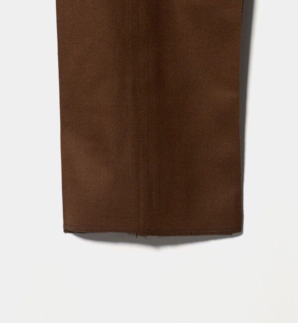 UNITED ARROWS「ライトサキソニー テーパード １プリーツ スラックス ヨコストレッチ」|スラックス|