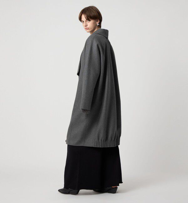 ASTRAET「＜ASTRAET＞スソタック ショールカラー リバーコート」|チェスターコート|