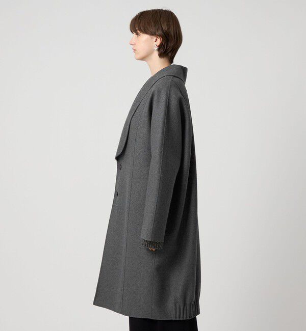 ASTRAET「＜ASTRAET＞スソタック ショールカラー リバーコート」|チェスターコート|