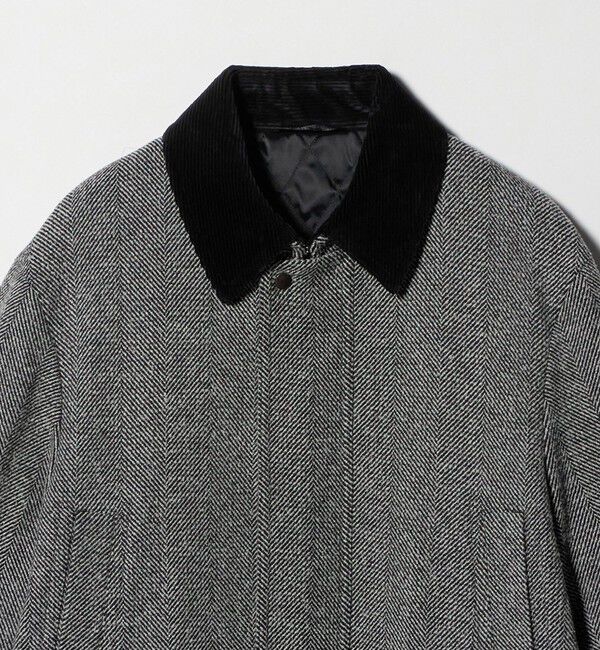 UNITED ARROWS「ヘリンボーン ミドルレングス フィールドジャケット」|テーラードジャケット|