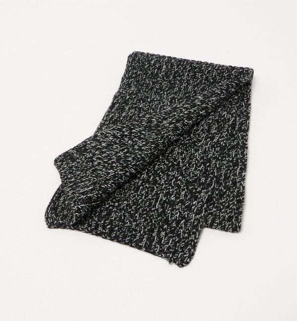 UNITED ARROWS「ミックス マフラー」|マフラー|BLACK