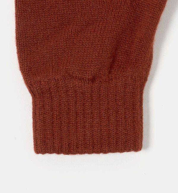 UNITED ARROWS「【別注】＜Johnstons of Elgin＞フィンガーレス ニットグローブ」|手袋|