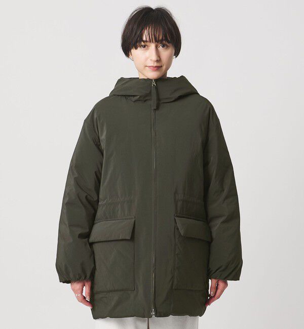 UNITED ARROWS「フーディド ダウンコート」|ダウン|