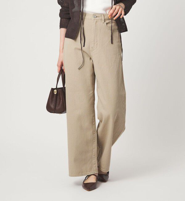 UNITED ARROWS green label relaxing「［size SHORT/TALLあり］ワイド デニム パンツ」|デニム|その他4