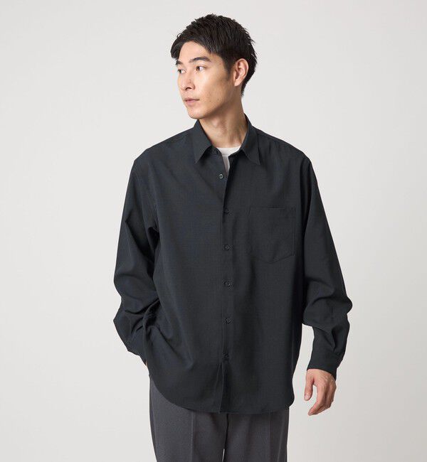 UNITED ARROWS green label relaxing「【WEB限定】AIRLY ポプリン ジャストルーズ シャツ」|シャツ・ブラウス|