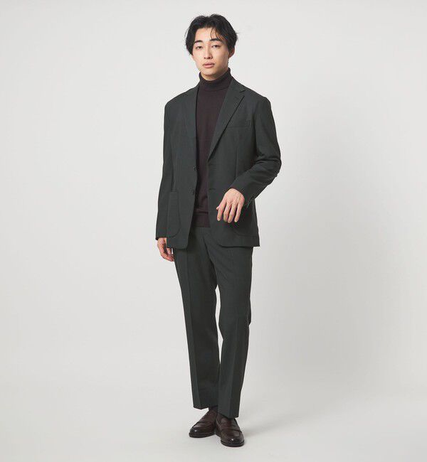 UNITED ARROWS green label relaxing「A+ TW カラーギャバ 2B スタンダード 2P ジャケット -ウォッシャブル・ストレッチ-」|テーラードジャケット|
