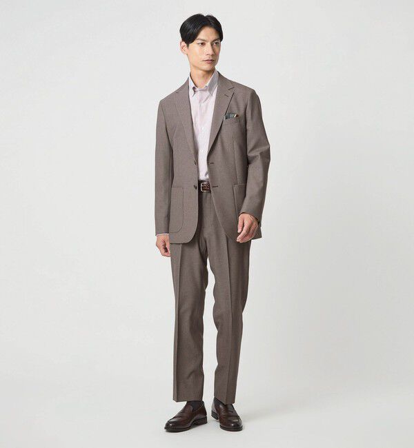 UNITED ARROWS green label relaxing「A+ ウールライク 2B スタンダード 2P ジャケット -ウォッシャブル・ストレッチ-」|テーラードジャケット|