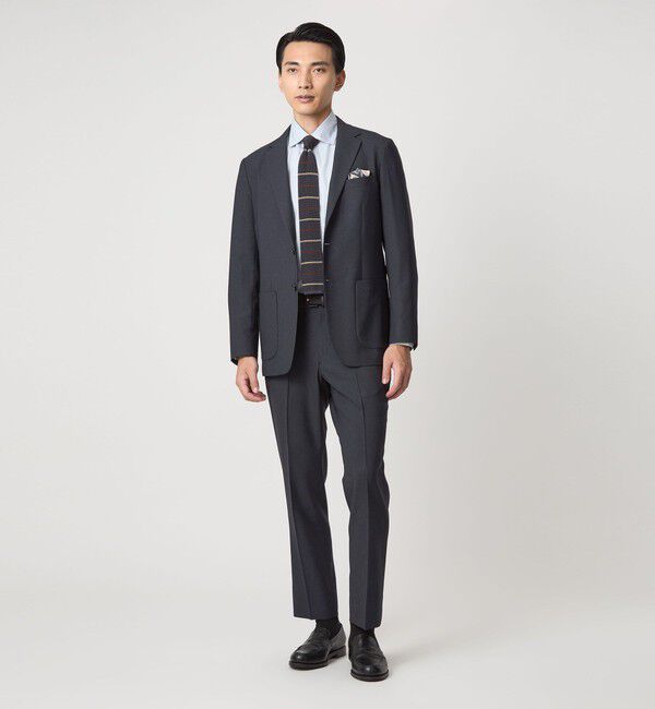 UNITED ARROWS green label relaxing「A+ ウールライク 2B スタンダード 2P ジャケット -ウォッシャブル・ストレッチ-」|テーラードジャケット|