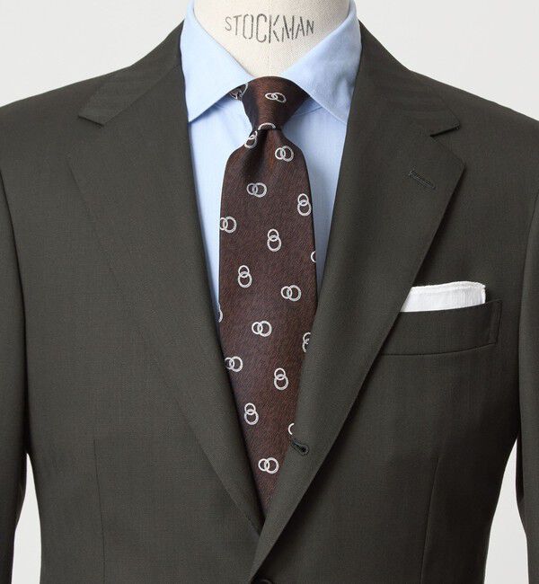 UNITED ARROWS green label relaxing「GLR ジャパン ヴィンテージ 8.0cm コモン2 ネクタイ」|ネクタイ・蝶ネクタイ|DK.BROWN