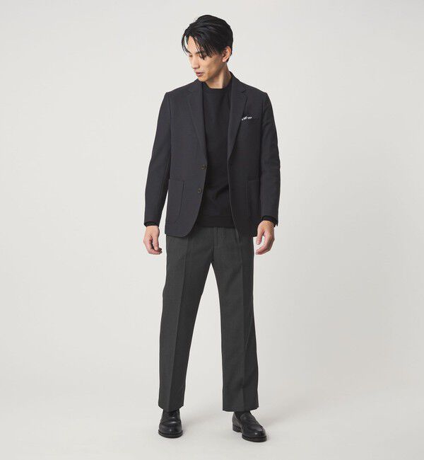 UNITED ARROWS green label relaxing「TW ギャバジン 1プリーツ ドレスチノ パンツ -ウォッシャブル-」|スラックス|