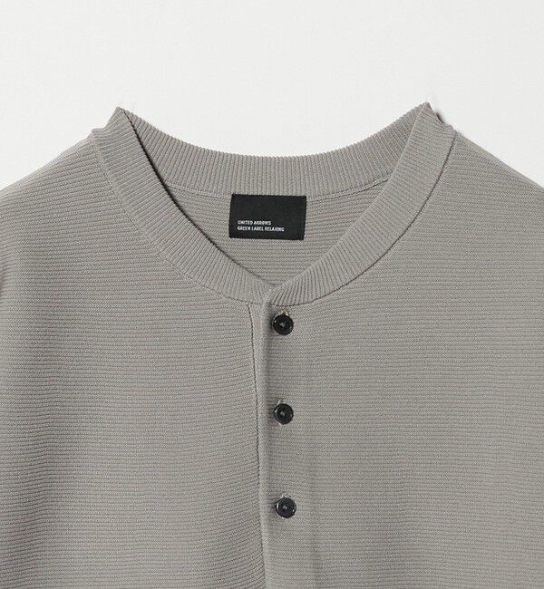 UNITED ARROWS green label relaxing「【WEB限定】ガーターヘンリー ニット」|ニット・セーター|