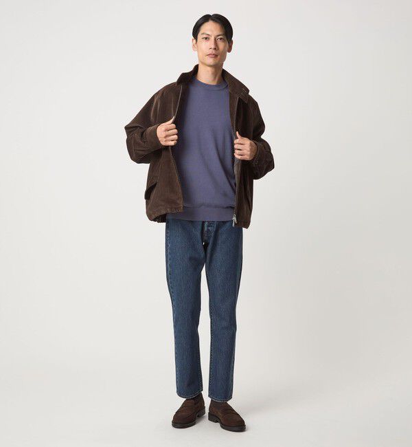 UNITED ARROWS green label relaxing「Super 120's ハイゲージ クルーネック ニット」|ニット・セーター|