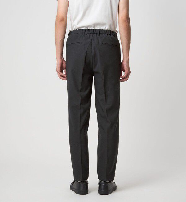 UNITED ARROWS green label relaxing「【WEB限定】JUST fit ウールライク 1プリーツ イージースラックス パンツ -ストレッチ-」|チノ|