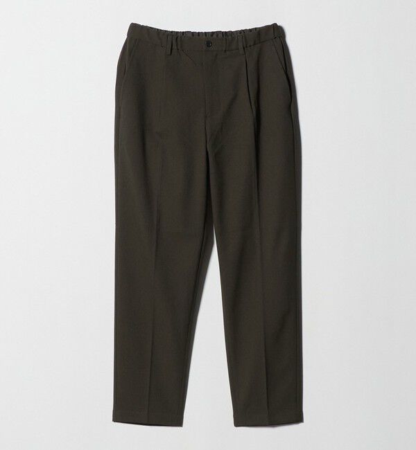 UNITED ARROWS green label relaxing「【WEB限定】JUST fit ウールライク 1プリーツ イージースラックス パンツ -ストレッチ-」|チノ|