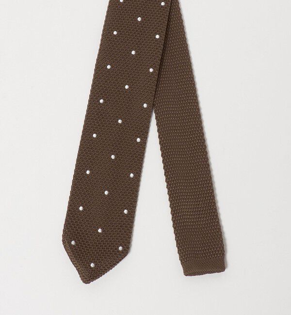 UNITED ARROWS green label relaxing「GLR ポリエステル ウォッシャブル ニット ドット ネクタイ ニットタイ」|ネクタイ・蝶ネクタイ|